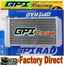 Load image into Gallery viewer, GPI Aluminum radiator for HYOSUNG GT650R GT650 GT 650R Radiator Cooling Coolant 2011 2012 2013 2014 2015 2016 2017