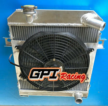 Load image into Gallery viewer, GPI RADIATOR+SHROUD+FA FOR JAGUAR MK1/MK2 MK I/II S-TYPE SALOON M/T 1955-1967 1955 1956 1957 1958 1959 1960 1961 1962 1963 1964 1965 1966 1967