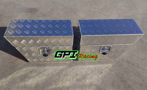 GPI 30"x10"*16" Right Side Aluminium Undertray Under Tray Underbody Ute Bed Tool Box