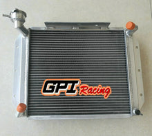 Load image into Gallery viewer, GPI 62MM ALUMINUM RADIATOR CUSTOM FOR MG MGA 1500,1600, 1622, DE LUXE MT 1955-1962 1955 1956 1957 1958 1959 1960 1961 1962