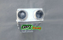 Load image into Gallery viewer, GPI For Delta Fin Design One Sided Aluminum Intercooler 550x140x70mm 2.2" Inlet/out