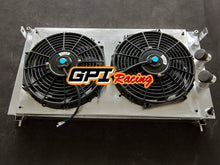 Load image into Gallery viewer, 62MM Aluminum Radiator&Shroud&Fans For 1971-1989 Ferrari DeTomaso Pantera 5.8L MT 1971 1972 1973 1974 1975 1976 1977 78 79 80 81 82 83 84 85 86 87 88