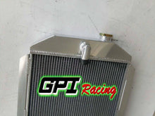 Load image into Gallery viewer, 4ROW Aluminum Radiator Fit Chevy HOT/STREET ROD 1937 6 CYL L6 Manual