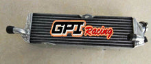 Load image into Gallery viewer, Full aluminum radiator Fit 1987-1989 Kawasaki KX125 KX 125 2-stroke 1988