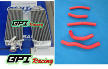 Load image into Gallery viewer, GPI ALUMINUM ALLOY RADIATOR and HOSE FOR 1998-2000 Suzuki RM125W RM125X RM125Y 1998 1999 2000