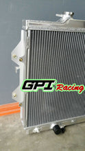 Load image into Gallery viewer, GPI 3 Core 52mm Aluminum Radiator & fan For 1997-2005 TOYOTA Hilux RZN149 - RZN174 2.7L Petrol 1997 1998 1999 2000 2001 2002 2003 2004 2005