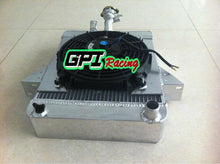 Load image into Gallery viewer, GPI 62MM aluminum alloy radiator + Shroud + Fan FOR Triumph GT6 1966-1973 1966 1967 1968 1969 1970 1971 1972 1973