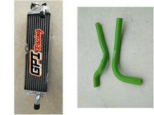 Load image into Gallery viewer, Aluminum radiator & HOSE FOR Kawasaki KX 125 / KX125 1987-1989 1988 89 88
