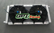 Load image into Gallery viewer, 56MM Aluminum Radiator&Fans For Lotus Elise&Exige Series 1&2 Vauxhall VX220 M/T MT