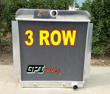 Load image into Gallery viewer, 3 ROW ALUMINUM RADIATOR + Fan FOR 1955-1959 CHEVY PICKUP TRUCK V8 1955 1956 1957 1958 1959 AT/MT