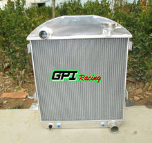 Load image into Gallery viewer, Aluminum Radiator Fit Ford Model T/bucket hot rod w/Chevy 350 V8 1924-1927 1924 1925 1926 1927