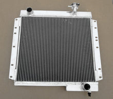 Load image into Gallery viewer, GPI 3 ROW Aluminum Radiator& FAN for 1970-1980 Toyota Land Cruiser FJ40 FJ45 FJ 40 FJ 45 Petrol MT 1970 1971 1972 1973 1974 1975 1976 1977 1978 1979 1980