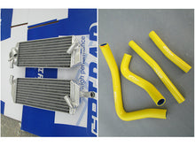 Load image into Gallery viewer, GPI Aluminum alloy radiator+silicone hose for 1996-2000 Suzuki RM250 RM 250 1996 1997 1998 1999 2000