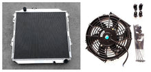 Load image into Gallery viewer, Aluminum radiator& fan For 1996-2002 Toyota Landcruiser Prado KZJ90 KZJ95 / KZJ 90 KZJ 95 3.0 diesel MT 1996 1997 1998 1999 2000 2001 2002