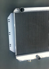 Load image into Gallery viewer, 3 Row Aluminum Radiator For Chevy / GM Pickup Truck Manual 1960 1961 1962