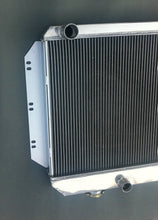 Load image into Gallery viewer, 3 Row Aluminum Radiator & fan For 1960-1962  Chevy / GM Pickup Truck Manual 1960 1961 1962