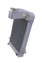 Load image into Gallery viewer, GPI 3 Row Aluminum Radiator & one fan For 1955-1962 Triumph TR2 TR3 TR3A TR3B MT 1955 1956 1957 1958 1959 1960 1961 1962 1953 1954