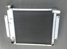 Load image into Gallery viewer, 2 Row Aluminum Radiator & Fan For 1970-1981 International Harvester Scout II  1970 1971 1972 1973 1974 1975 1976 1977 1978 1979 1980 1981