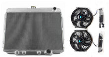 Load image into Gallery viewer, GPI Aluminum Radiator & fans For 1967-1970 Ford Mustang Mercury Cougar SBC V8 1967 1968 1969 1970