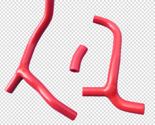 Load image into Gallery viewer, GPI Fit Honda CRF450R CRF 450 R 2009 2010 2011 2012 silicone radiator coolant hose