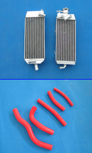 Load image into Gallery viewer, GPI ALUMINUM ALLOY RADIATOR and HOSE FOR 1998-2000 Suzuki RM125W RM125X RM125Y 1998 2000 1999 RM 125 W RM 125 X RM 125 Y