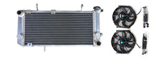 Load image into Gallery viewer, GPI Aluminium radiator & fans for 1997-2001 Suzuki TL1000S TL 1000S TL 1000 S 1997 1998 1999 2000 2001