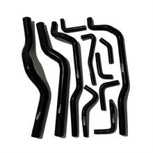 Load image into Gallery viewer, GPI Black Silicone Radiator Hose For 1990-1994 Mitsubishi Eclipse DSM 4G63T 1G 2.0L 1990 1991 1992 1993 1994