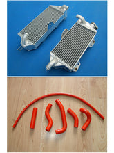 Load image into Gallery viewer, GPI Aluminum radiator + hose for Kawasaki KX500 KX 500 2-stroke 1998 1999 2000 2001 2002 2003 2004