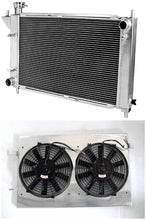 Load image into Gallery viewer, GPI 3row Aluminum Radiator & Shroud fans FOR 1994-1996 Ford Mustang GT/GTS/SVT 3.8L 5.0L MT 1994 1995 1996