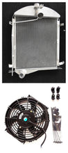 Load image into Gallery viewer, GPI 2 ROW Aluminum alloy radiator & fan for 1928-1929 Ford model A 1928 1929