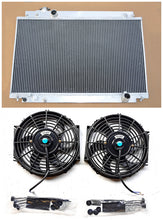 Load image into Gallery viewer, GPI Aluminum radiator & fans for 1991-2000 LEXUS SC300 Z30 /TOYOTA SOARER JZZ31 3.0L Manual 1991 1992 1993 1994 1995 1996 1997 1998 1999 2000