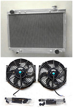 Load image into Gallery viewer, GPI Aluminum Radiator & fans For Landcruiser FJ80R FZJ80R 4.5 1FZFE LEXUS LX450 1990-1998 AT 1990 1991 1992 1993 1994 1995 1996 1997 1998