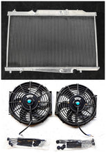 Load image into Gallery viewer, GPI Aluminum Radiator & fans For 2014-2018 Ford Fiesta ST ST180 B3 L4 1.6L TURBO GTDI MT 2014 2015 2016 2017 2018