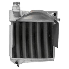 Load image into Gallery viewer, Aluminum Radiator & Fan FOR 1958-1967 Austin Healey Sprite Bugeye Frogeye/MG Midget 948/1098 1958 1959 1960 1961 1962 1963 1964 1965 1966 1967