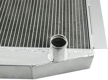 Load image into Gallery viewer, 56mm UP TO 700HP Aluminum Radiator & FAN FOR 1955-1960 Chevy Corvette 350 V8 MT 1955 1956 1957 1958 1959 1960