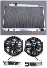 Load image into Gallery viewer, 52mm Aluminum Radiator & fans For 1989-1993 Toyota Cressida MX83  AT/MT 1989 1990 1991 1992