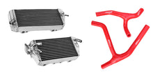 Load image into Gallery viewer, GPI Aluminum Radiator+ hose FOR 2006-2008 Kawasaki KX450F KXF450 KX 450 F 2006 2007 2008