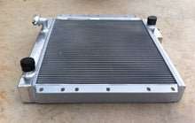 Load image into Gallery viewer, GPI 3 ROW Aluminum Radiator& FAN for 1970-1980 Toyota Land Cruiser FJ40 FJ45 FJ 40 FJ 45 Petrol MT 1970 1971 1972 1973 1974 1975 1976 1977 1978 1979 1980