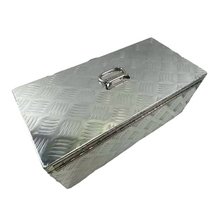 Load image into Gallery viewer, 23"X11"X10" Aluminum Pickup Truck Trunk Bed Tool Box Trailer Storage+Lock