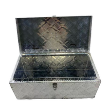 Load image into Gallery viewer, 23"X11"X10" Aluminum Pickup Truck Trunk Bed Tool Box Trailer Storage+Lock