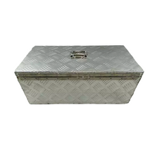 Load image into Gallery viewer, 23"X11"X10" Aluminum Pickup Truck Trunk Bed Tool Box Trailer Storage+Lock