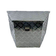 Load image into Gallery viewer, 29"x15.2"x18"  Trailer Tongue  Diamond Plate Aluminum Tool Box For Truck Pickup Storage