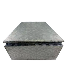 Load image into Gallery viewer, 29"x15.2"x18"  Trailer Tongue  Diamond Plate Aluminum Tool Box For Truck Pickup Storage