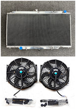 Load image into Gallery viewer, GPI 3 Row Aluminum Radiator & Fans For 1997-2001 Nissan Patrol Y61 GU 4.2L TD Diesel AT/MT 1997 1998 1999 2000 2001
