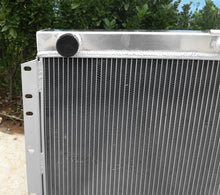 Load image into Gallery viewer, GPI 3 ROW Aluminum Radiator& FAN for 1970-1980 Toyota Land Cruiser FJ40 FJ45 FJ 40 FJ 45 Petrol MT 1970 1971 1972 1973 1974 1975 1976 1977 1978 1979 1980