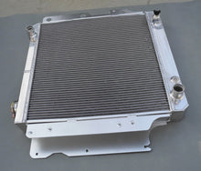 Load image into Gallery viewer, GPI 3 ROW Aluminum Racing Radiator & Shroud fan for 1987-2006 Jeep Wrangler YJ/TJ 2.4L-4.2L 1987 1988 1989 1990 1991 1992 1993 1994 1995 1996 1997 1998 1999 2000 2001 2002 2003 2004 2005 2006
