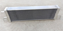 Load image into Gallery viewer, GPI Air to water aluminum intercooler liquid heat exchanger SILVER Overall size: 23.5x6.75x2.75(end-tank) inch