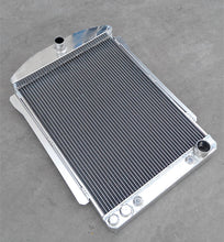 Load image into Gallery viewer, GPI 56MM Aluminum Radiator For 1940 1941 Chevy STREET ROD 3.5L L6 Polished AT / MT