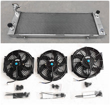 Load image into Gallery viewer, Aluminum Radiator & fans For 1994-2001 Jeep Cherokee XJ 4.0L V6 Petrol RHD Right Hand Drive 1994 1995 1996 1997 1998 1999 2000 2001