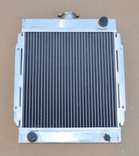 Load image into Gallery viewer, GPI Aluminum Radiator& FAN For 1970-1976 Nissan Datsun B110 1200 120Y B210 1.2L A12 I4 MT 1970 1971 1972 1973 1974 1975 1976